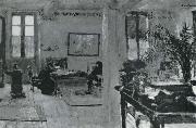 Edouard Vuillard The Room USA oil painting reproduction